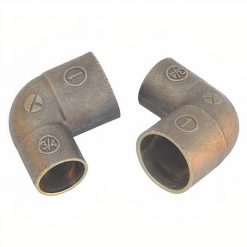 Codo SO-SO Bronce Reducción 1x 3/4 Pulgada Taumm