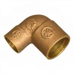 Codo SO-SO Bronce Reducción 3/4 x 1/2 Pulgada Taumm