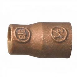 Copla SO-SO Bronce Reducción 1/2 x 3/8 Pulgada Taumm