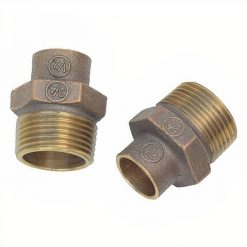 Terminal SO-HE Bronce Reducción 1/2 x 3/4 Pulgada Taumm