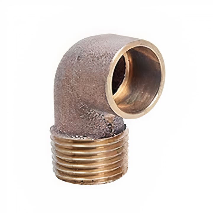 30000900103-1 Codo Bronce SO-HE 1 1/2 Pulgadas