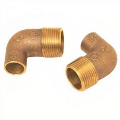 Codo SO-HE Bronce Reducción 1/2 x 3/4 Pulgada Taumm