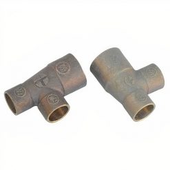 Tee SO Bronce Reducción 3/4 x 1/2 x 1/2 Pulgada Taumm