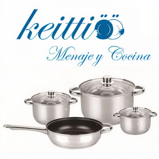 Set de Bateria para cocina 7 piezas Keittiöö