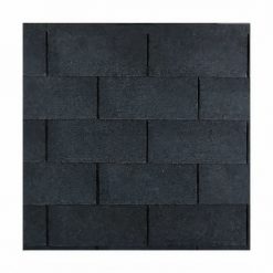Teja Asfaltica 1000x333mm Negra 3m2 Techomat