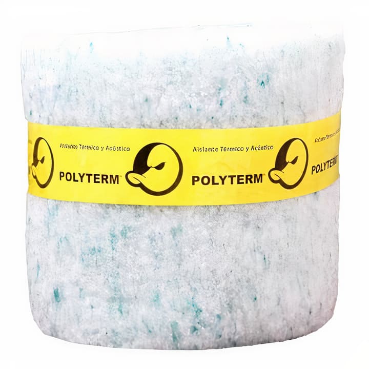 40000300027-1 Aislante Termo Acústico 1.20 x 15 mts 50mm / 18 MT2 Polyterm