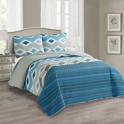 Quilt Estampado Doble fjäder