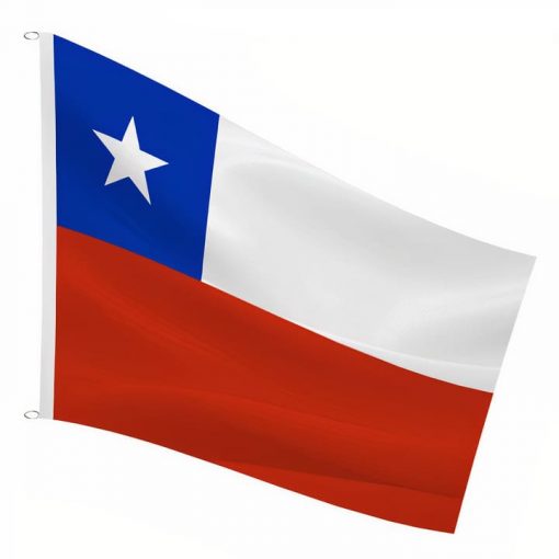 Bandera Chilena 90 x 135 cm Doral