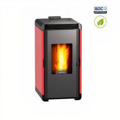 Calefactor Pellet Hera+ Roja Bosca