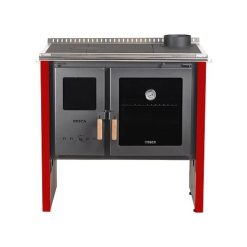 Cocina a Leña Hestia 90 Rojo Bosca