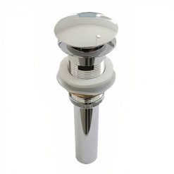 Desagüe con Botón Push Cromado Fanaloza