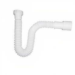 Sifón Corrugado 1 1/2 Pulgadas Blanco Fanaloza