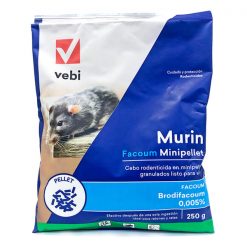 Raticida Murin Minipellet 250g Vebi