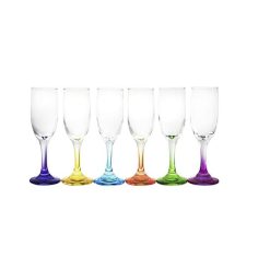 Set de 6 Copas de Champagne 176cc Versalles Cristar
