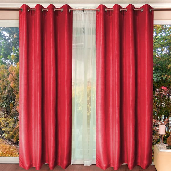 47000800001-2 Set 8 Piezas Cortinas Tabatha Argollas Doral