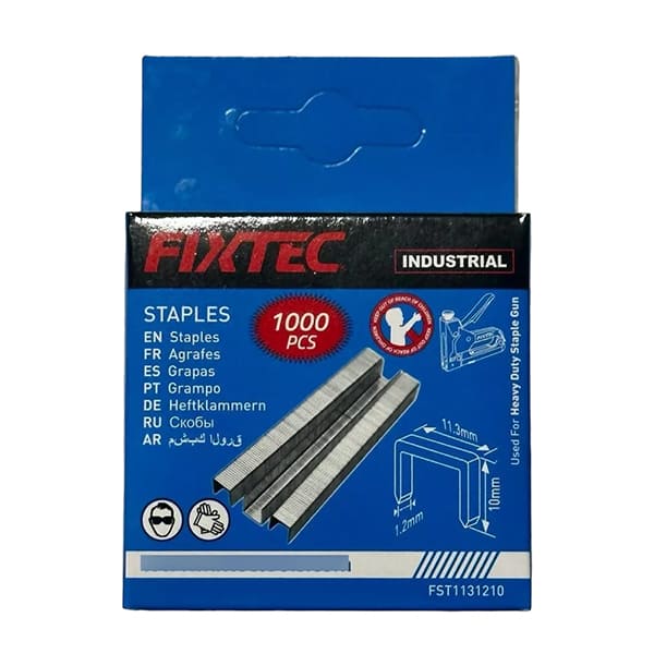 65002100293-1 Caja de 1000 Grapas 1.2x10x11.3mm FST1131210 Fixtec