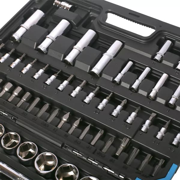 65002100319-3 Set 94 Piezas Dados y Puntas 1/2" y 1/4" FHST2094 Fixtec