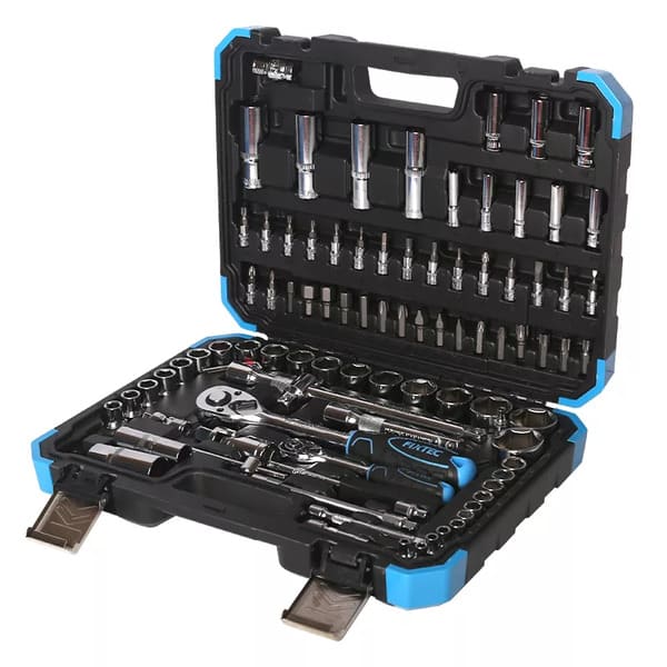 65002100319-4 Set 94 Piezas Dados y Puntas 1/2" y 1/4" FHST2094 Fixtec