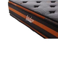 Colchón Comprimido 1 Plaza Black fjäder