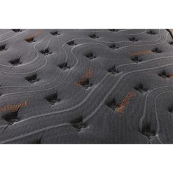 Colchón Comprimido 1 Plaza Black fjäder