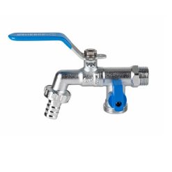 Llave Jardín 2 Salidas 1/2" x 3/4" x 3/4" Genebre