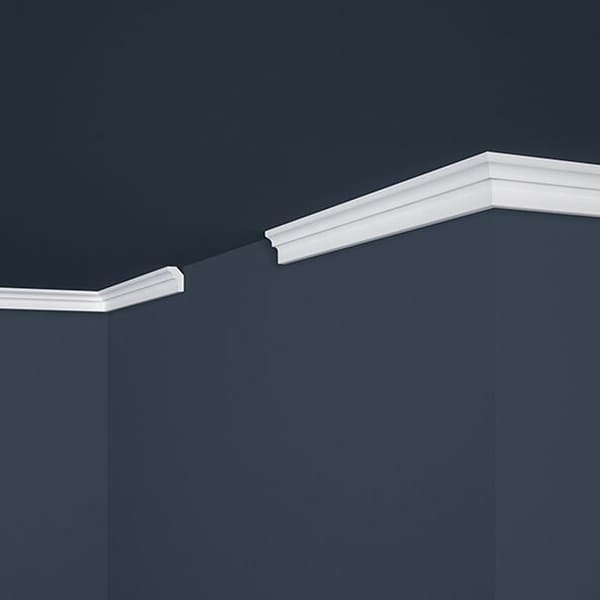 1001400059-1 Cornisa Blanca E2 PS 25x17mm x 2m