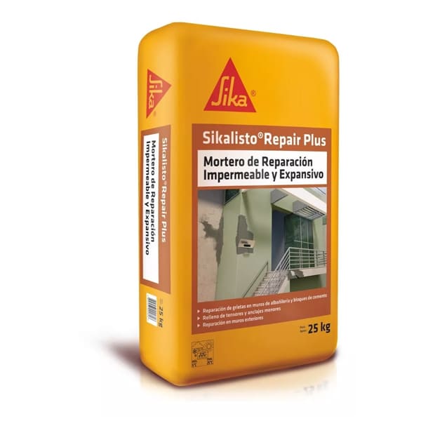 1001500066-1 Sikalisto Repair Plus Mortero De Reparación 25kg Sika