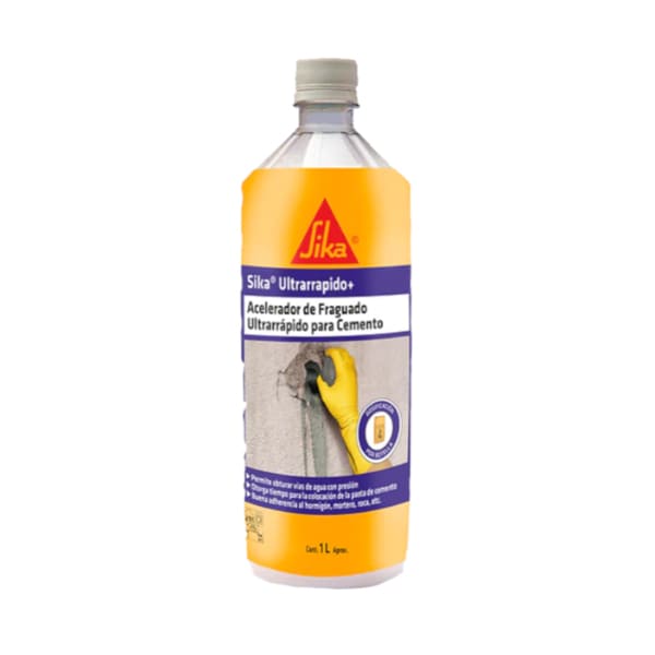 1001500573-1 Sika Ultrarrapido Acelerador de Fraguado 1 Lt Sika