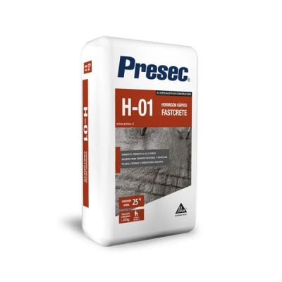Hormigón Preparado H01 Fastcrete H-30 25 kgs Presec – Weitzler