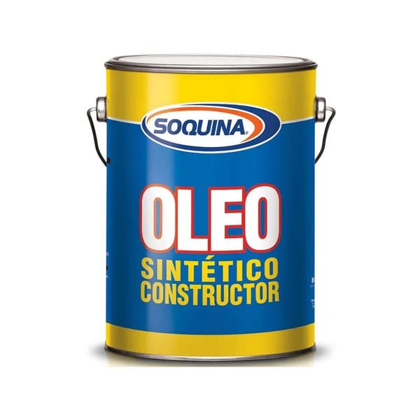 1000101651-1 Óleo Sintético Constructor 1 Galón Blanco Soquina