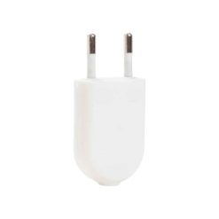Enchufe Macho Recto 2P 10A-250V Blanco Castillo