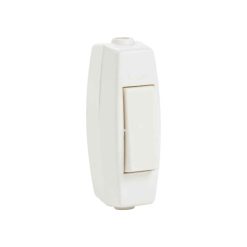 Interruptor Volante Paso Abs 6A-250V Blanco Castillo