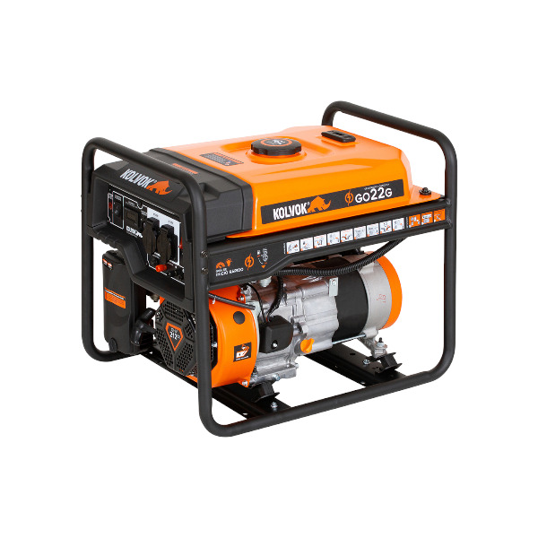 12000100218-1 Generador eléctrico a gasolina 2.2 kVA GO22G Kolvok