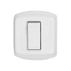 Casquete 1P armado con Interruptor 9/24 Modus Plus Bticino