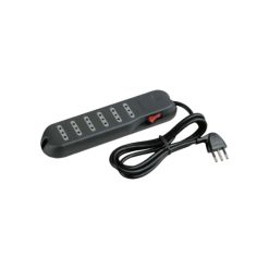 Alargador Slim6 2P+T 10A 5m Gris Bticino
