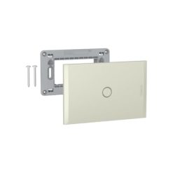 Placa ciega perla con soporte Nóbile Bticino