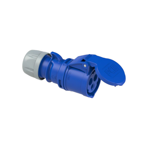 2001900883-1 Enchufe Hembra Volante 3x16A IP44 2P+T 220V PCE