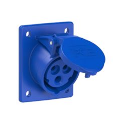 Enchufe Hembra Embutida 3x16A IP44 2P+T 220V PCE