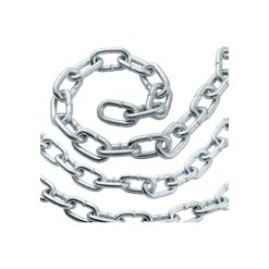 Cadena Eslabon Corto Galvanizada 8mm x 30 Metros Generica