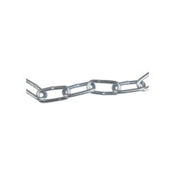 Cadena Eslabon Largo Galvanizada 4mm x 30 Metros Generica