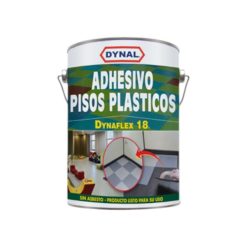 Dynaflex 18 Adhesivo Pisos Plasticos 1/4 Galon Dynal