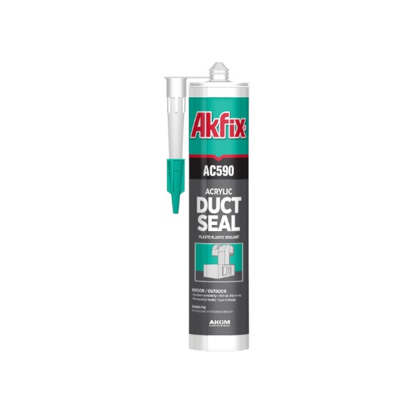 1000600183-1 Sellador Para Conductos AC590 Gris 310 ml Akfix