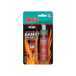 Silicona Alta Temperatura HT300 85 grs Roja Akfix