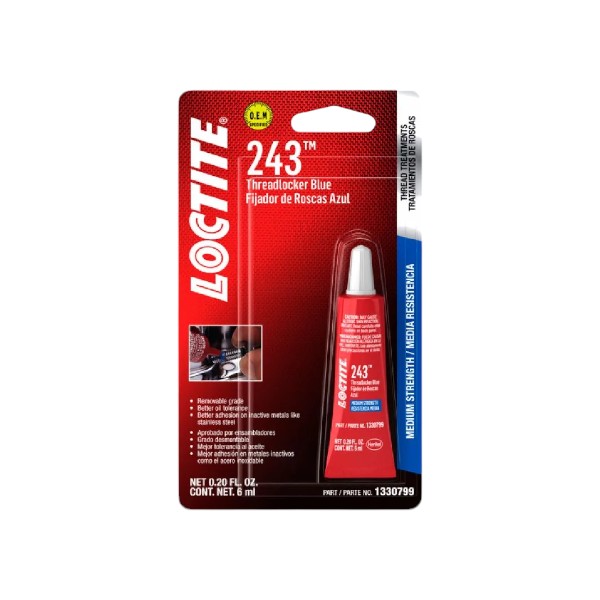 1001300328-1 Traba Tuercas Tornillos 243 6ml Loctite