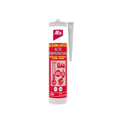Silicona Alta Temperatura Roja 280ml Afix