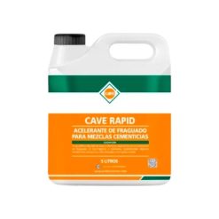 Cave Rapid Acelerante de Fraguado 5 lts Cave