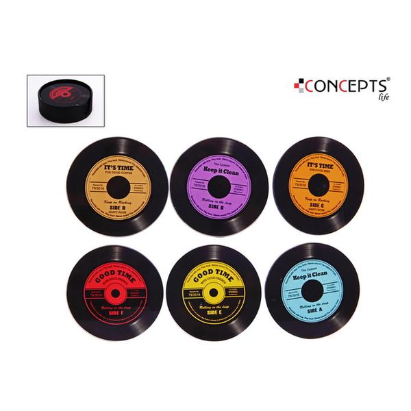 22001200011-1 Set Portavaso Vinilo 11 cms Concepts
