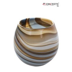 Florero Golden Sky 19x19x18 Concepts