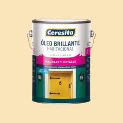 Óleo brillante habitacional Marfil 1 Galón Ceresita