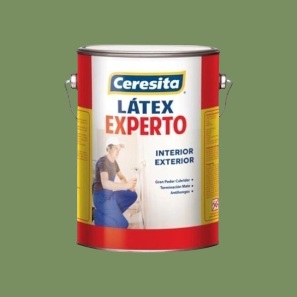 1000100597-1 Látex Experto Verde Musgo 1 Galón Ceresita